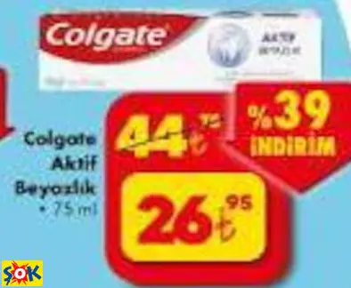 COLGATE AKTİF BEYAZLIK